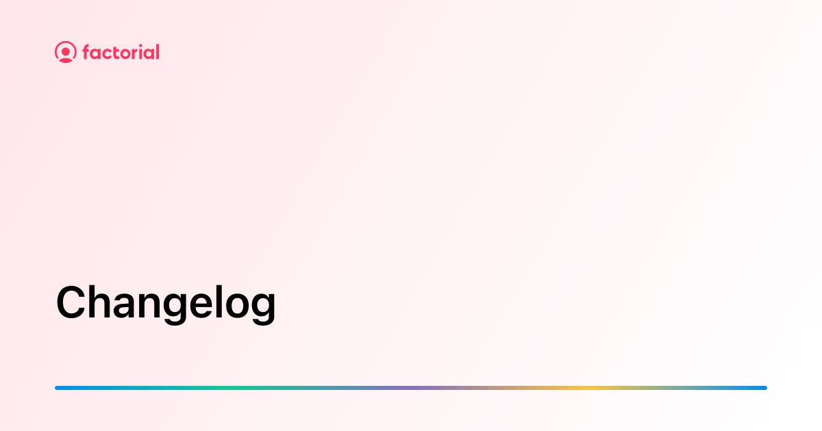 Changelog