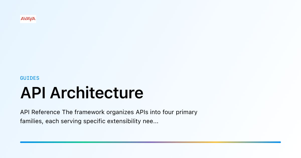 Api Atya API Architecture