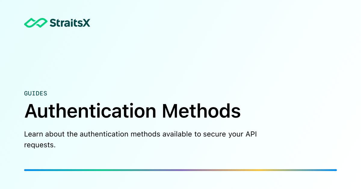 Authentication Methods