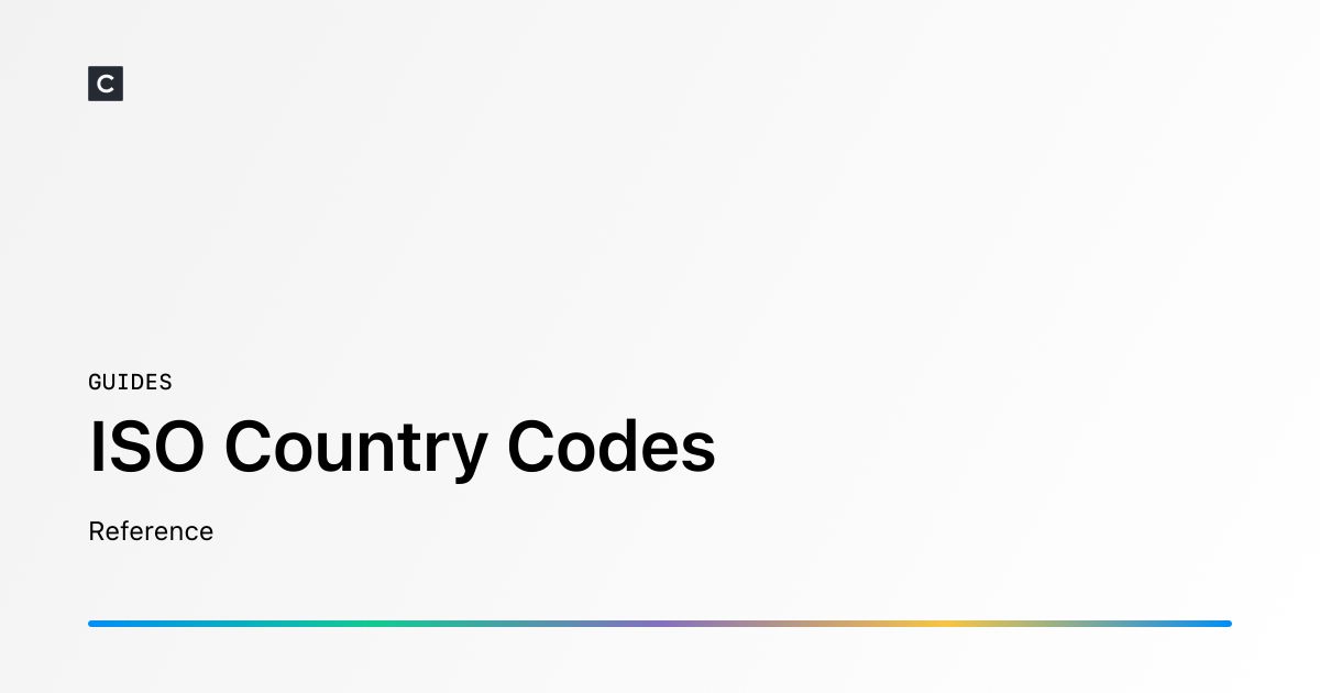 ISO Country Codes