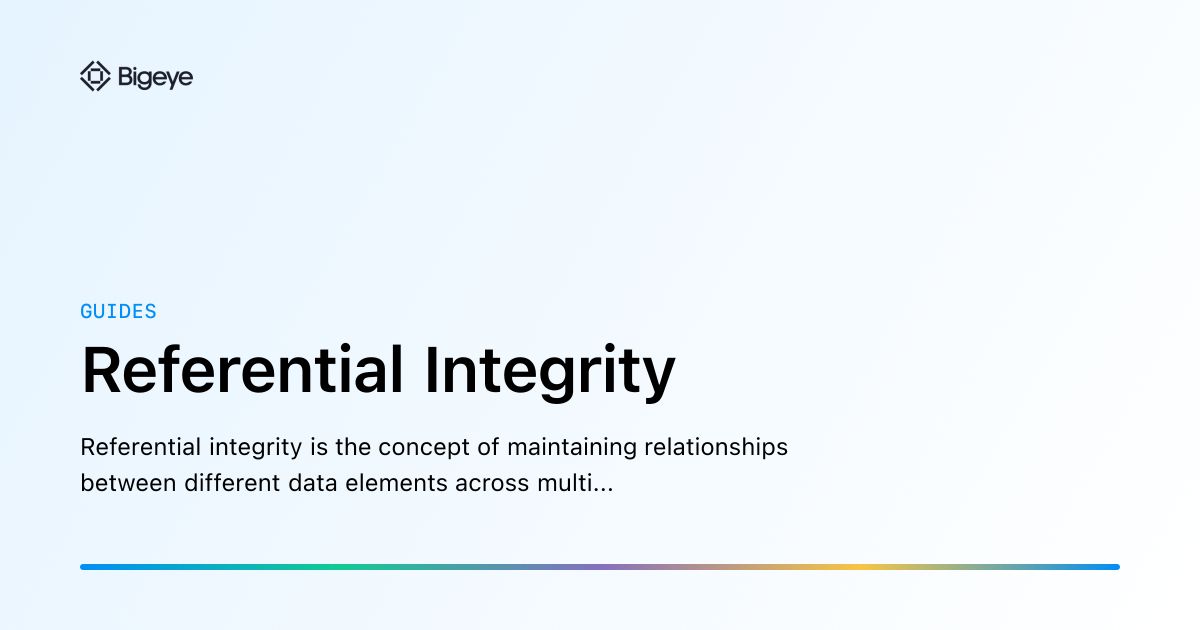 Referential Integrity Icon Referential Integrity