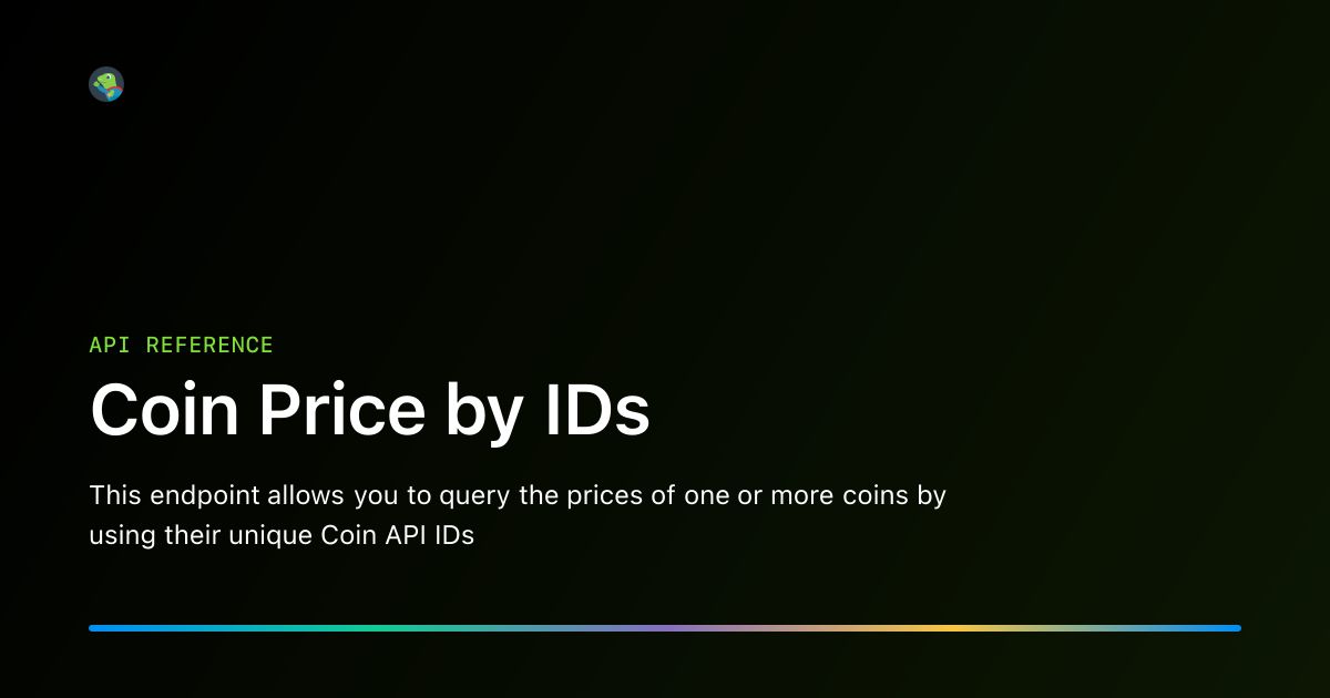 Coin Price by IDs