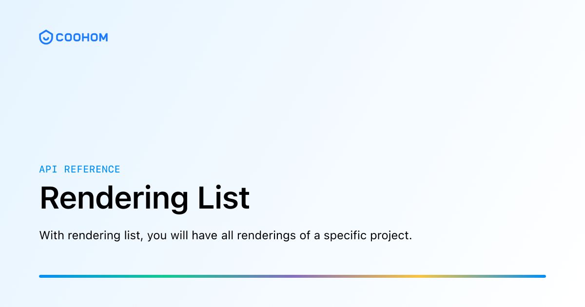 Jumping Refrence Rendering List